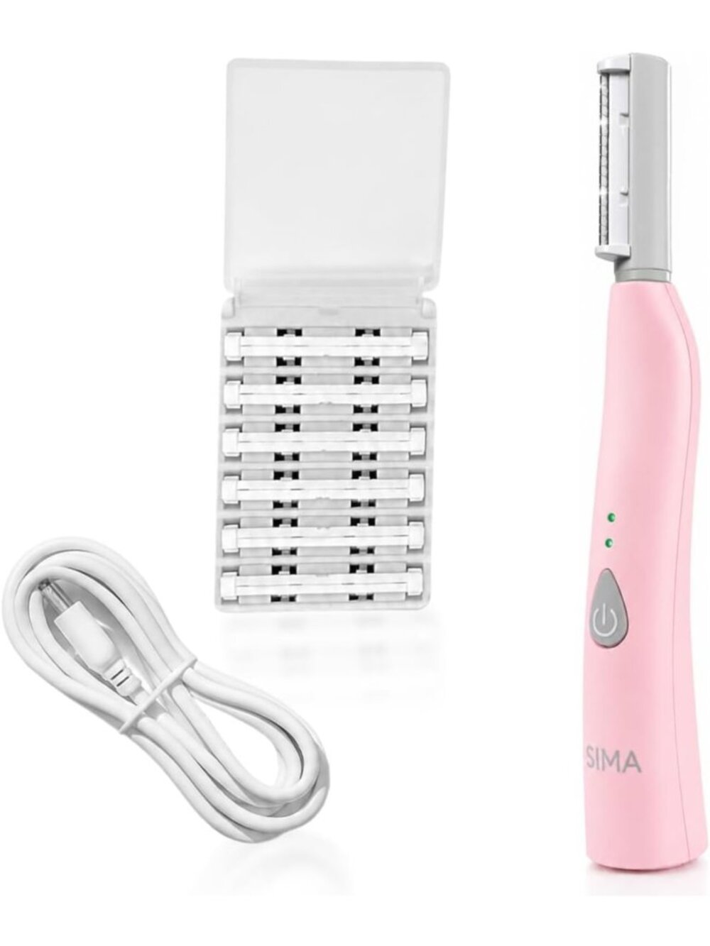 Patented Dermaplane Razor for Women - Facial Exfoliation Tool, Smooth Skin